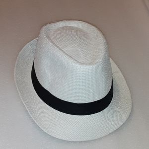 VIDALIA WHITE FEDORA HAT